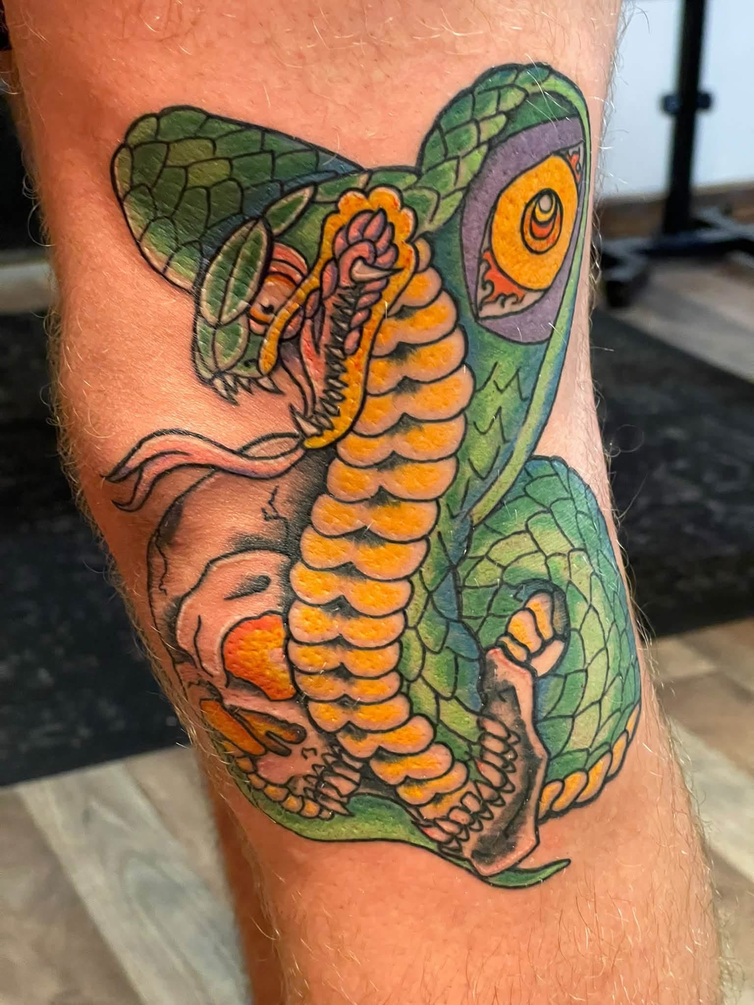 Custom tattoo artwork